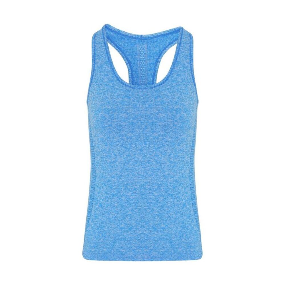 TriDri Womens/Ladies Seamless 3D Fit Multi Sport Sculpt Undershirt / Sapphire Bl